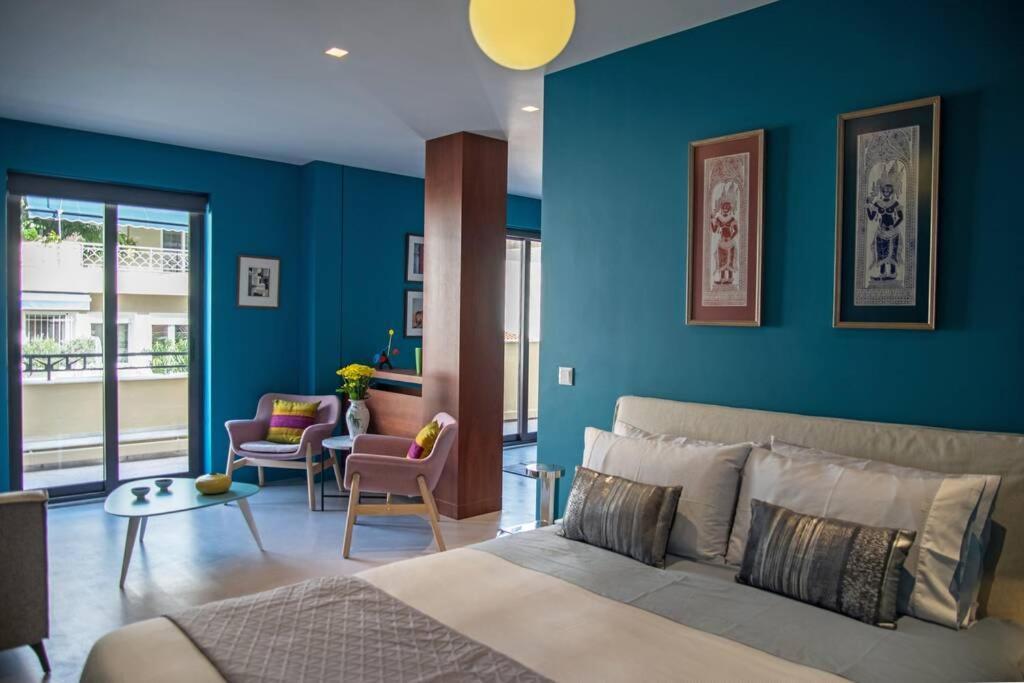 Stylish Decorated Apartment In Kolonaki Atény Exteriér fotografie